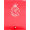  No 1 Recruit Training Unit (1RTU) Nebula Red Glass Award in Gift Box