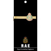 RAE Tie Bar On Card Royal Australian Engineers (RAE) 20mm full colour enamel tie bar. Order now from the military specialists. Displayed on a presentation card. This beautiful gold plated tie bar looks great on both work