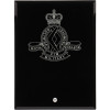  Royal Military College (RMC) Nebula Black Glass Award in Gift Box