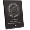  Information Warfare Force Nebula Black Glass Award in Gift Box