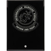  Information Warfare Force Nebula Black Glass Award in Gift Box