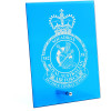  No 382 Squadron (382SQN) Nebula Blue Glass Award in Gift Box