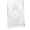  No 383 Squadron (383SQN) Glacier Glass Award in Gift Box