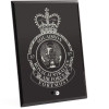  No 37 Squadron (37SQN) Nebula Black Glass Award in Gift Box