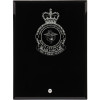  No 3 Aeromedical Evacuation Squadron (3AES) Nebula Black Glass Award in Gift Box