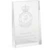  No 3 Security Forces Squadron (3SFS) Glacier Glass Award in Gift Box