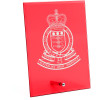  Royal Australian Army Ordnance Corps (RAAOC) Nebula Red Glass Award in Gift Box