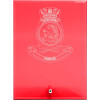  HMAS Toowoomba Nebula Red Glass Award in Gift Box