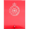  Royal Australian Chaplains Department (RAA Ch D) Nebula Red Glass Award in Gift Box