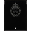  Royal Australian Corps of Military Police (RACMP) Nebula Black Glass Award in Gift Box