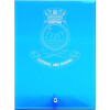  HMAS Tobruk Nebula Blue Glass Award in Gift Box