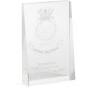  HMAS Tobruk Glacier Glass Award in Gift Box