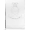  HMAS Tobruk Glacier Glass Award in Gift Box