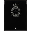  No 1 Combat Communication Squadron (1CSS) Nebula Black Glass Award in Gift Box