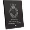  No 1 Combat Communication Squadron (1CSS) Nebula Black Glass Award in Gift Box
