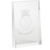  HMAS Warramunga (II) Glacier Glass Award in Gift Box