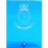  HMAS Warramunga (II) Nebula Blue Glass Award in Gift Box