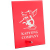  Kapyong Company Nebula Red Glass Award in Gift Box