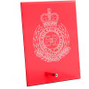  Royal Australian Engineers (RAE) Nebula Red Glass Award in Gift Box
