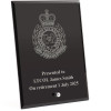  Royal Australian Engineers (RAE) Nebula Black Glass Award in Gift Box