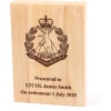  Royal Australian Regiment (RAR) Heritage Wooden Award