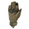  Contact Gear Rubber Knuckle Tactical Gloves - Olive