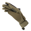  Contact Gear Rubber Knuckle Tactical Gloves - Olive