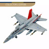 Academy 1/144 USMC F/A-18A+ VMFA-232 "Red Devils" Plastic Model Kit - Aus Decals