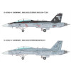  Academy 1/72 EA-18G "VAQ-141 Shadowhawks" Plastic Model Kit - Aus Decals