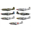  Arma Hobby 1/72 P-51 B/C Mustang Expert Set - Aus Decals