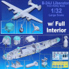 HobbyBoss 1/32 B-24J Liberator Plastic Model Kit - Aus Decals