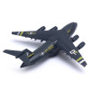 DIE CAST C-17 TRANSPORTER PLANE PULL BACK - Grey