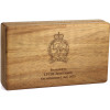  Australian Army Legal Corps (AALC) Tasmanian Blackwood Medal Display Box