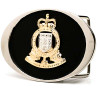  RAAOC Belt Buckle Sturdy Royal Australian Army Ordnance Corps (RAAOC) Belt Buckle with a detailed 3D design crest. Buy now from the military specialists. Approximate size 70x50mm.
