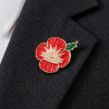 Poppy, Army Service Badge, Limited Edition Lapel Pin