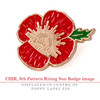  Poppy, Army Service Badge, Limited Edition Lapel Pin
