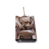  DIE CAST TANKS 14 CM PULL BACK - Brown