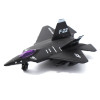  DIE CAST PLANE 4 ASSORTED PULL BACK - F22 Raptor