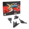 DIE CAST PLANE 4 ASSORTED PULL BACK - F22 Raptor
