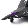  DIE CAST PLANE 4 ASSORTED PULL BACK - F22 Raptor