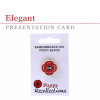  Remembrance Day Poppy Badge on Card