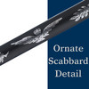  Windlass Ladies Air Force Sword with Air Rank Scabbard - Stainless Steel (Queens Cypher)