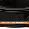  Sam Browne Shoulder Strap (Black)