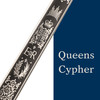  Windlass Infantry Sword with Nickel Plated Scabbard - Carbon Steel (Queens Cypher)