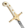  Windlass General Officers Sword with Nickel Plated Scabbard (Queens Cypher)