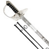  Infantry Sword Nickel Plated Scabbard (Windlass)