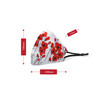  Face Mask -Poppy Mpressions Fields of Poppies Print