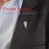  Rosemary Coloured Lapel Pin