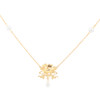 Art Nouveau Poppy Necklace