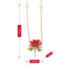 Art Nouveau Poppy Necklace